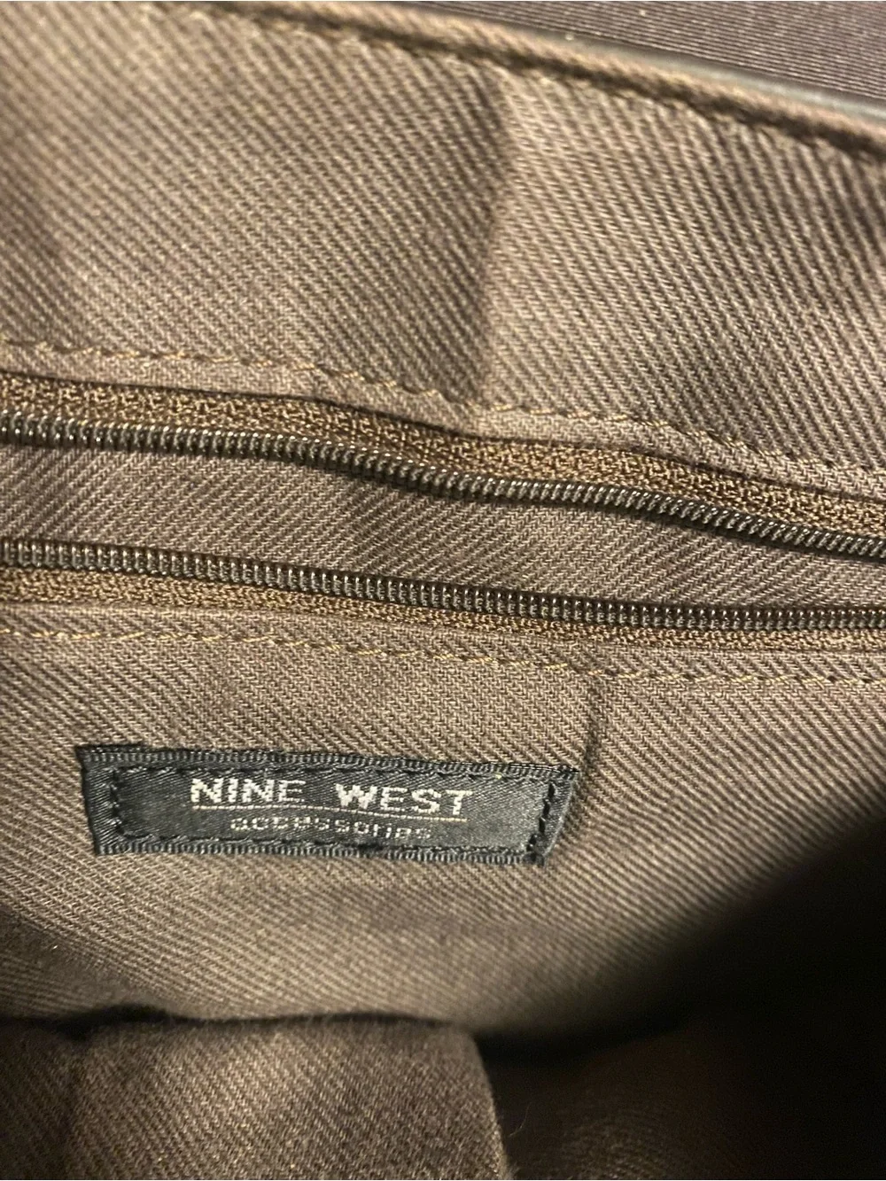 Nine West Black Faux-Leather Backpack